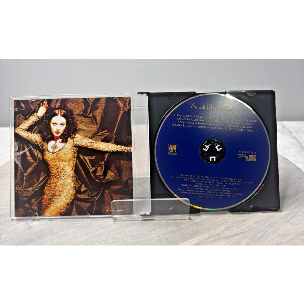 Dive by Sarah Brightman (CD, 1993) - Picture 3 of 5
